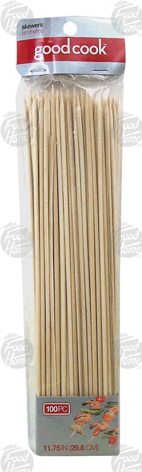 Good Cook  large wooden bamboo skewers Full-Size Picture